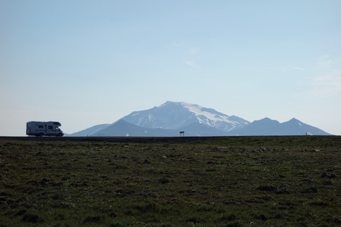 route 910, face au Snæfell