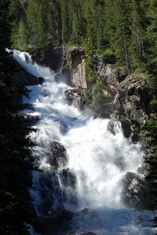 Hidden falls - Jenny lake